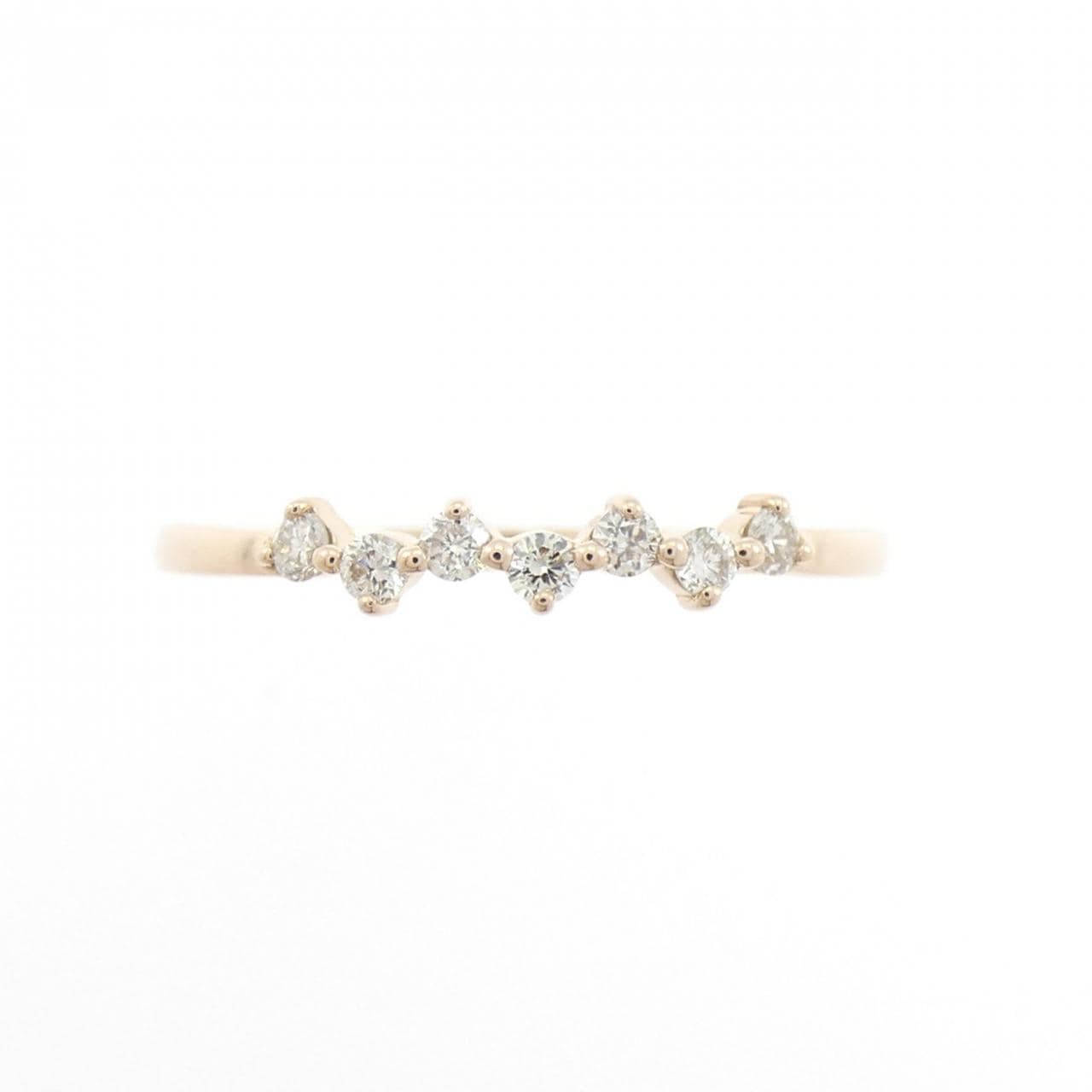 K18PG ダイヤモンド リング 0.07CT