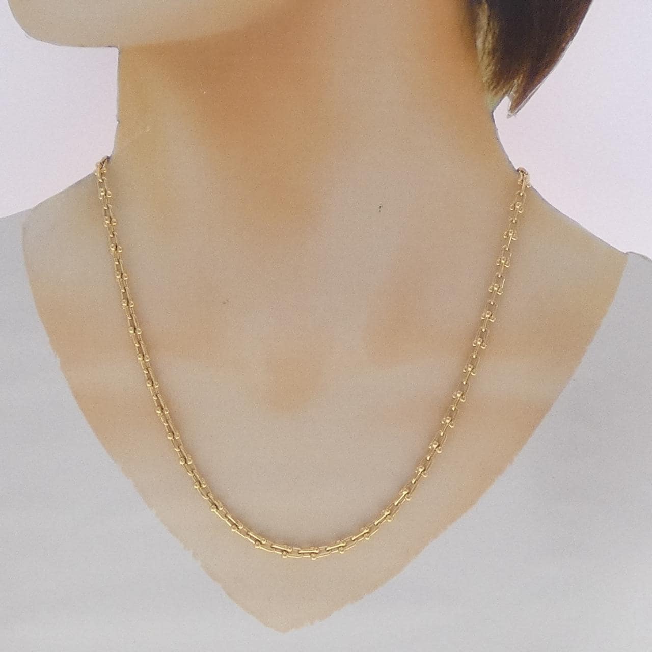 ティファニー ハードウェア マイクロ リンク ネックレス