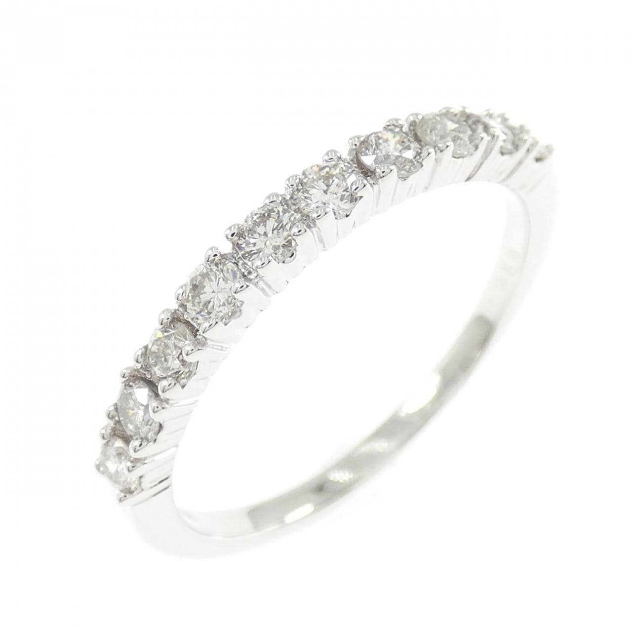 K18WG ダイヤモンド リング 0.50CT