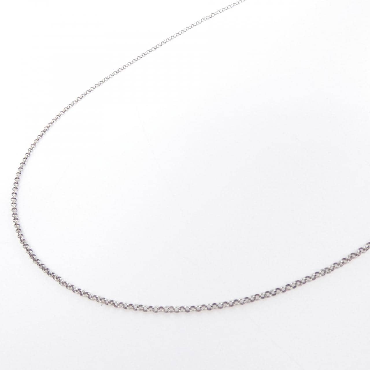 クロムハーツ CHROME HEARTS ROLL CHAIN I24 205014937SLVI24001 NECKLACE