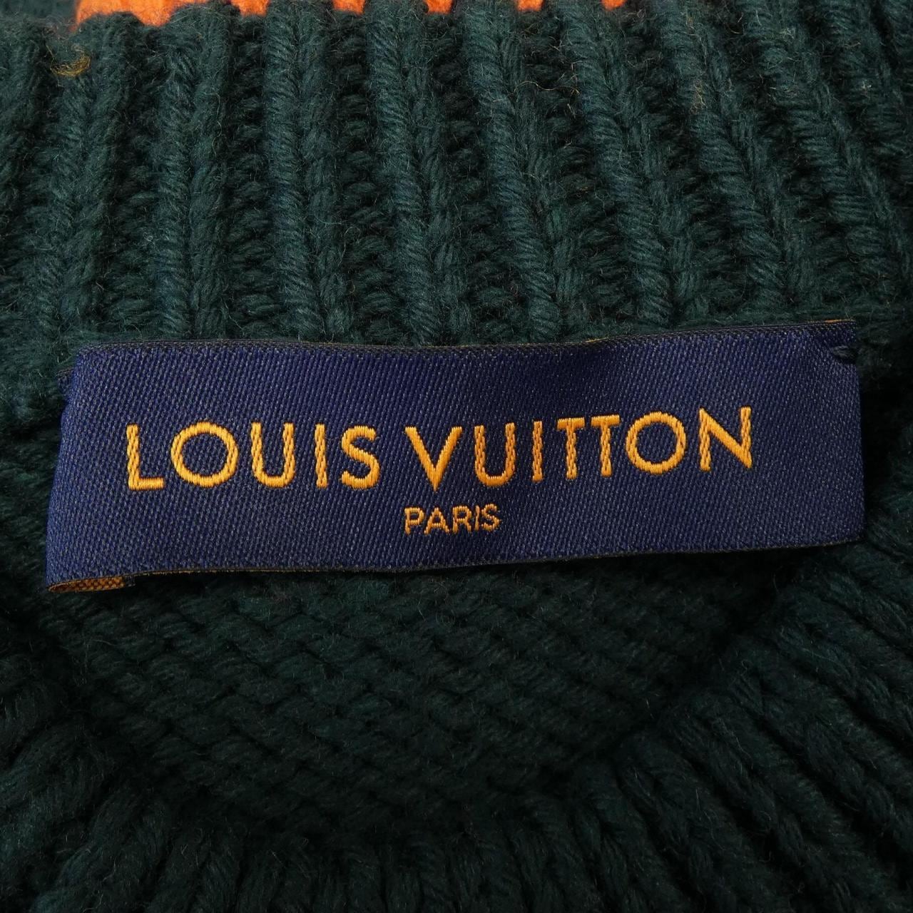 ルイヴィトン LOUIS VUITTON ハンドニットクルーネック HNN92WJYB ニット