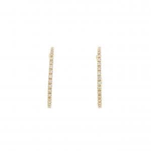 K18YG ダイヤモンド ピアス 0.20CT