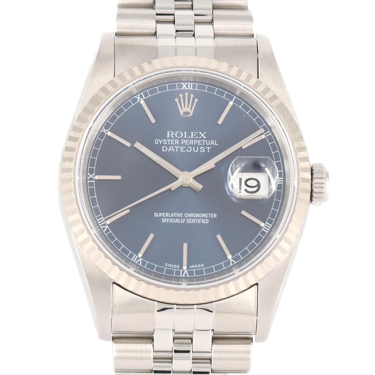 ROLEX Datejust 16234 SSxWG Automatic P number