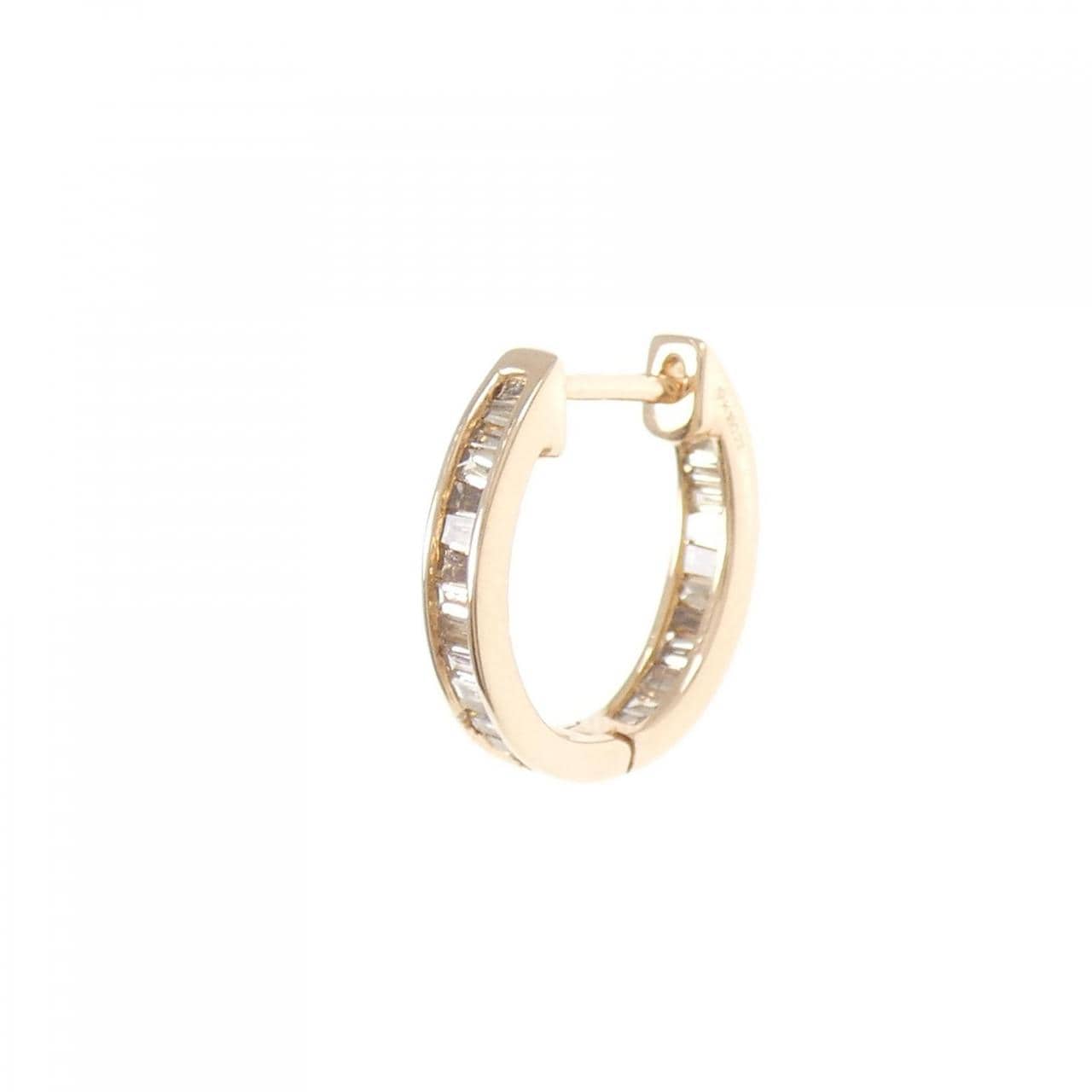 ジーエスティービー ダイヤモンド ピアス 0.22CT 片耳