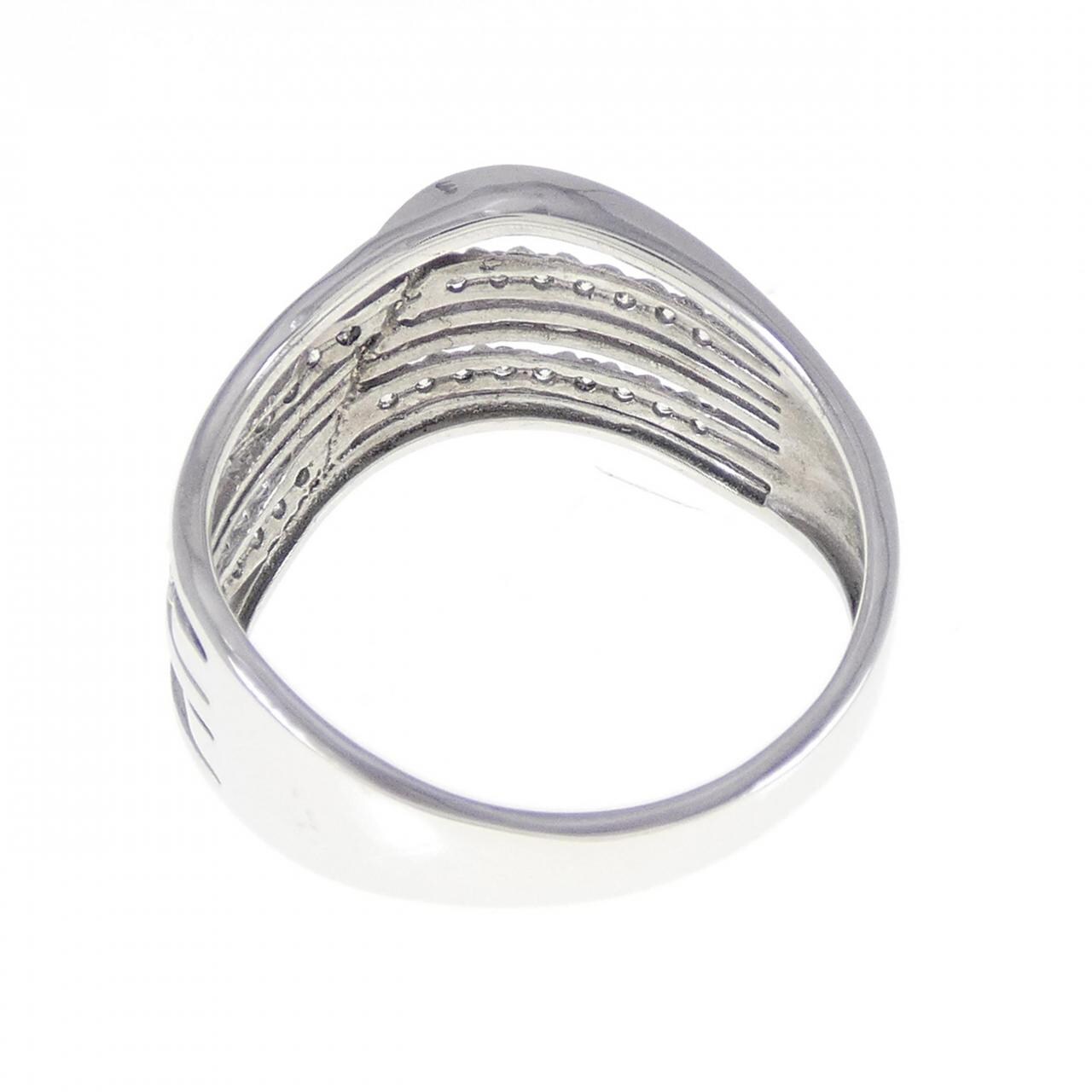 K18WG ダイヤモンド リング 0.20CT