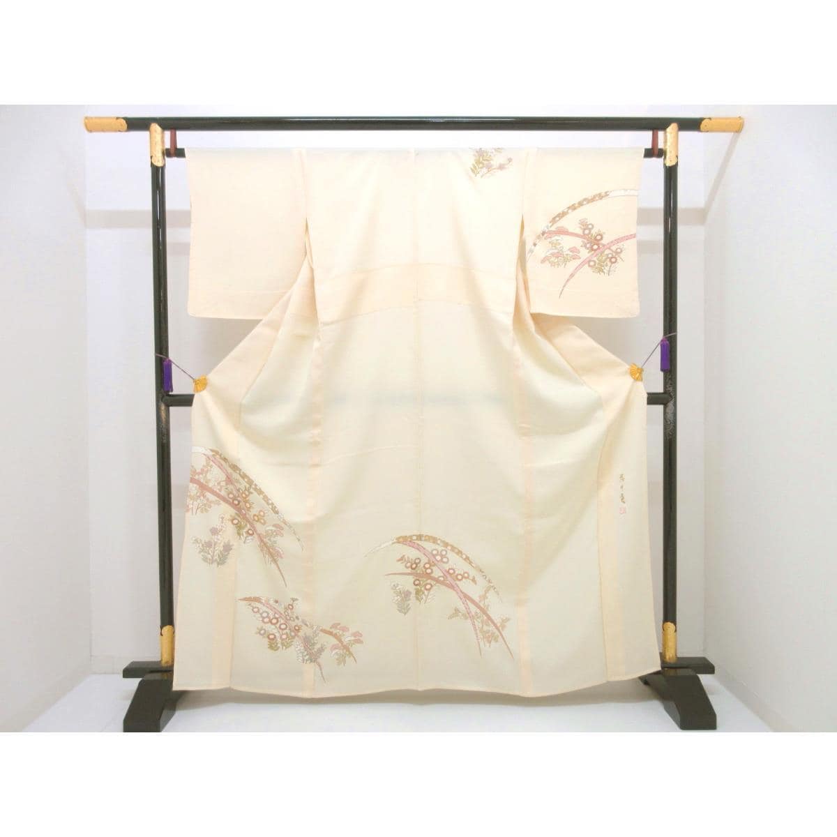 【未使用品】単衣　訪問着【藤井寛】