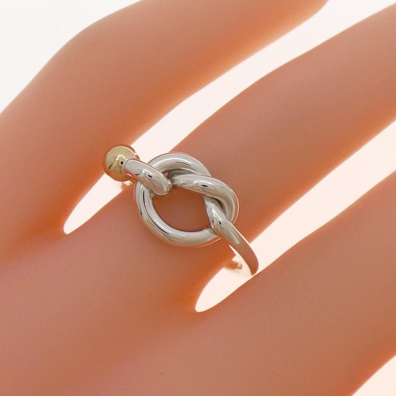 【ヴィンテージ】ティファニー ラブノット リング