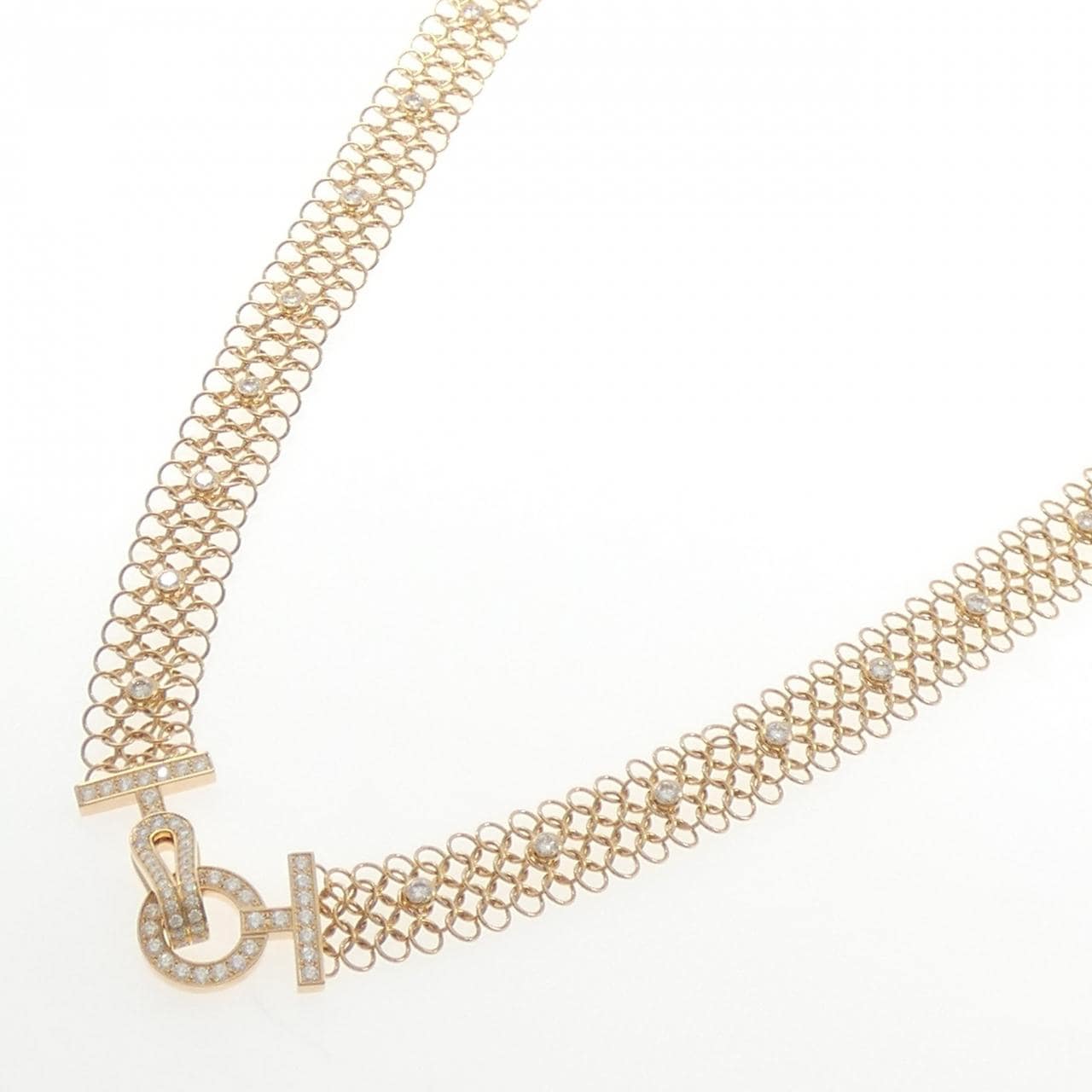 カルティエ ダイヤモンド ネックレス