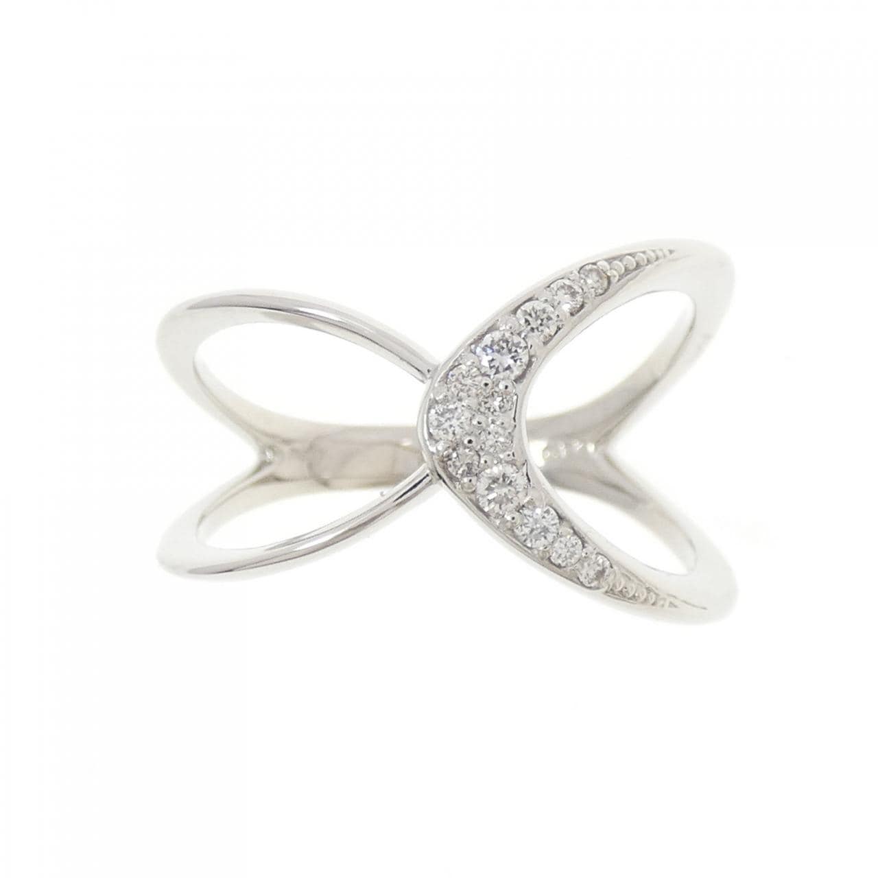 PT950 ダイヤモンド リング 0.13CT
