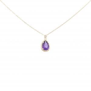 K10YG アメジスト ネックレス