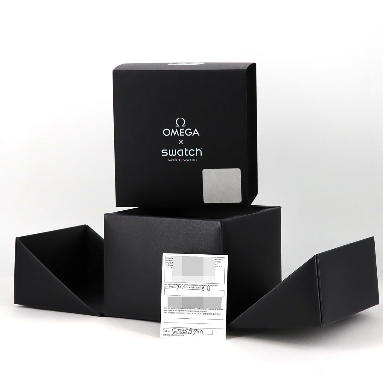 スウォッチ スウォッチxオメガ ミッショントゥザムーンフェイズ スヌーピー SO33B700 バイオセラミック クォーツ