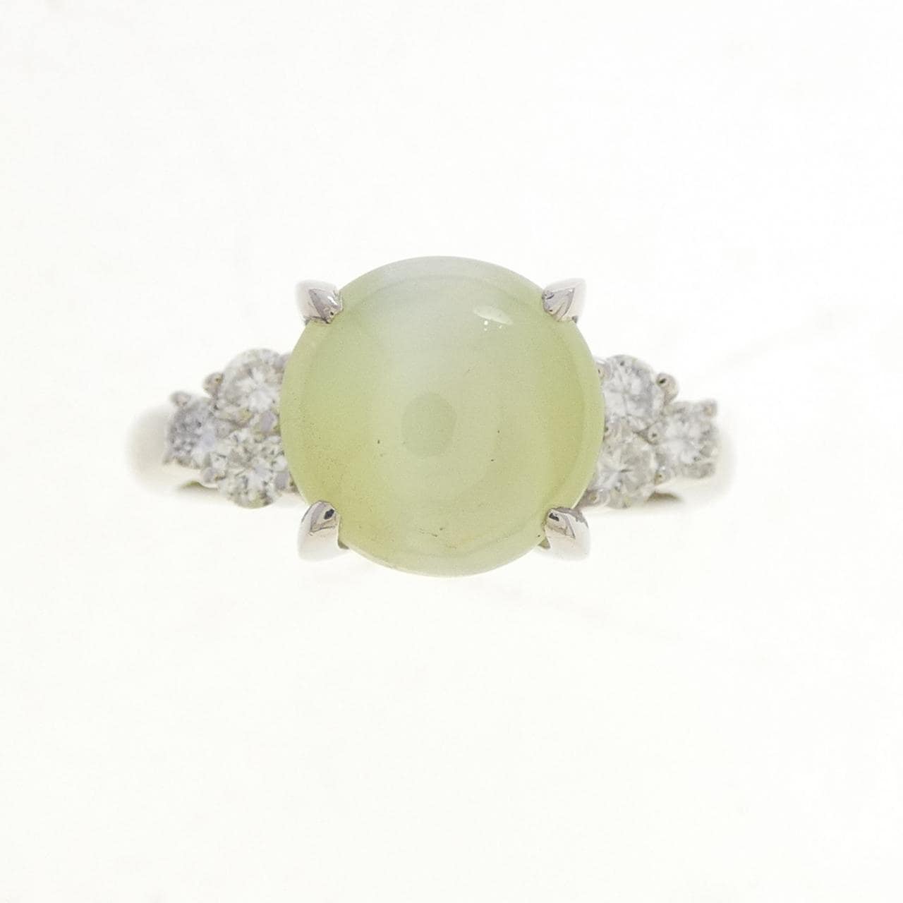 PT900 クリソベリルキャッツアイ リング 4.55CT