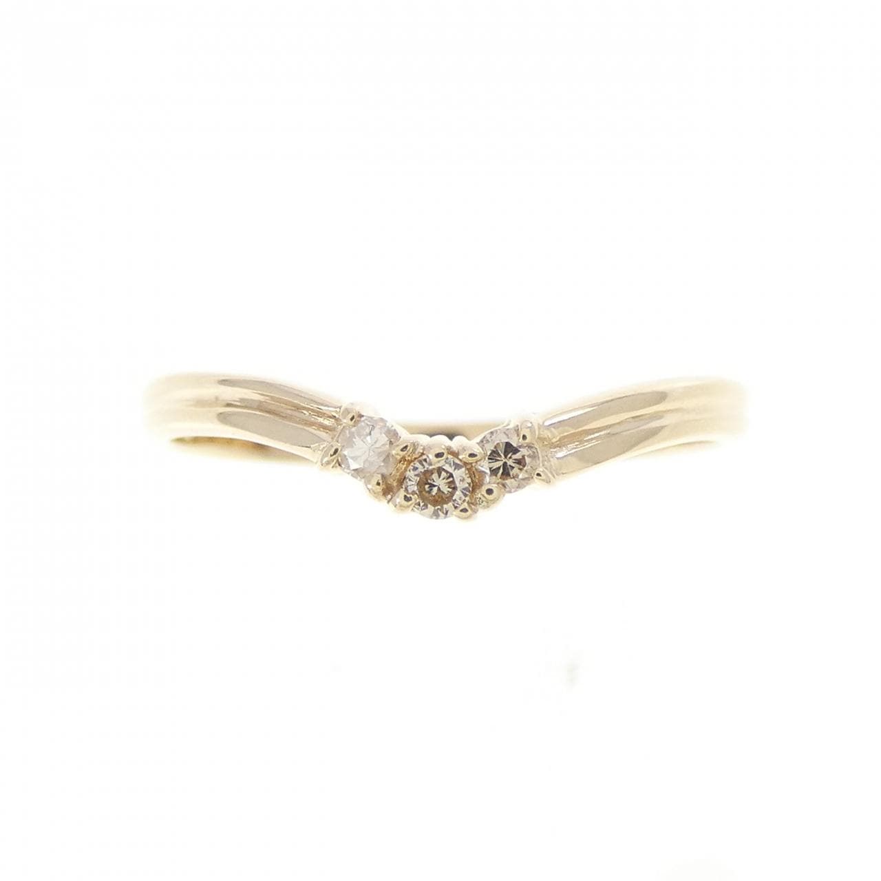 K9YG ダイヤモンド リング 0.06CT