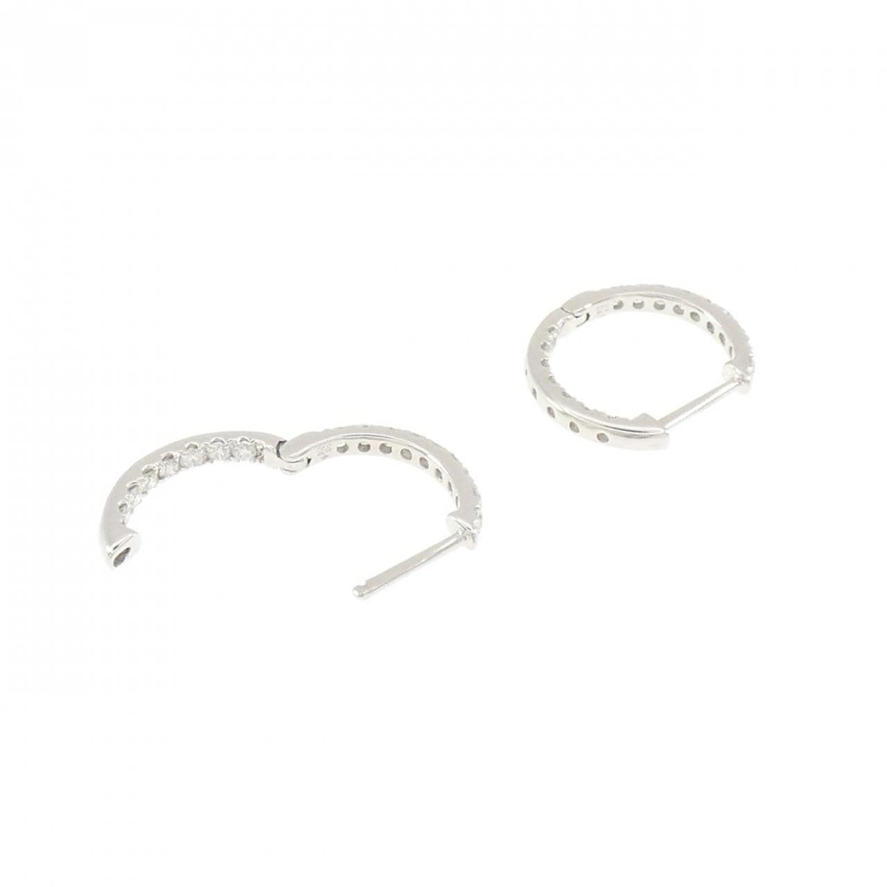 ジーエスティービー ダイヤモンド ピアス 0.44CT