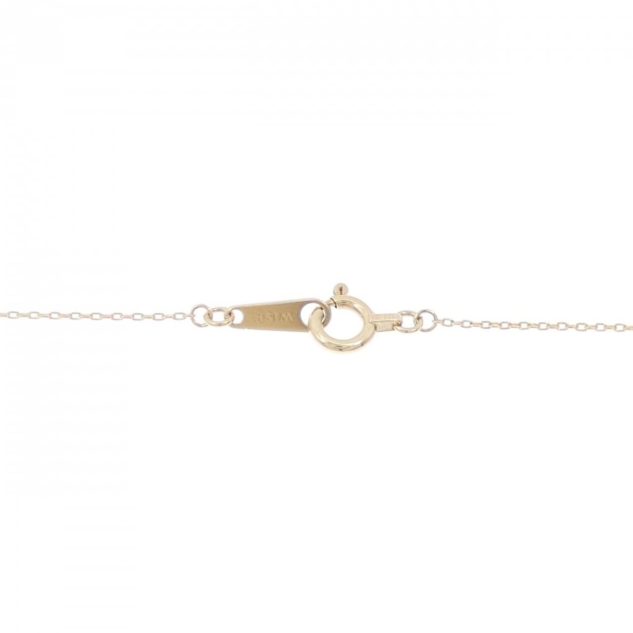 K10YG サファイヤ ネックレス