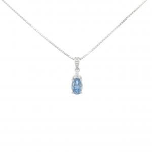 PT900/PT850 アクアマリン ネックレス 0.43CT