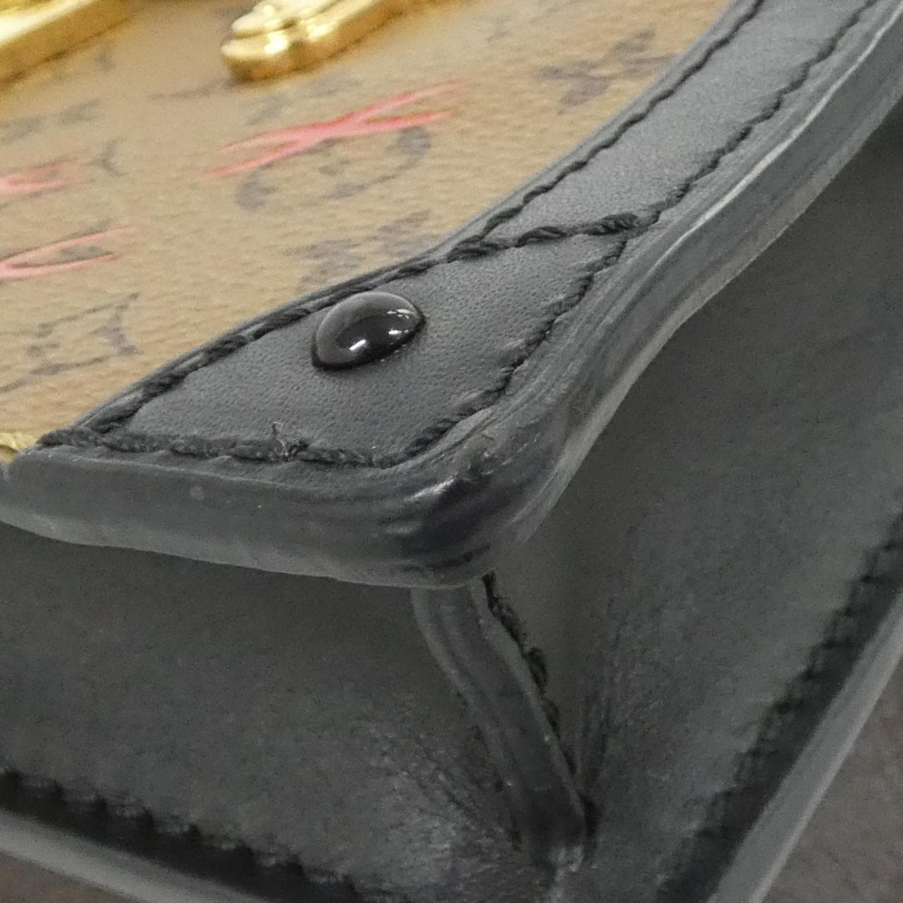 ルイヴィトン モノグラム リバース トランク クラッチ M43596 ショルダーバッグ