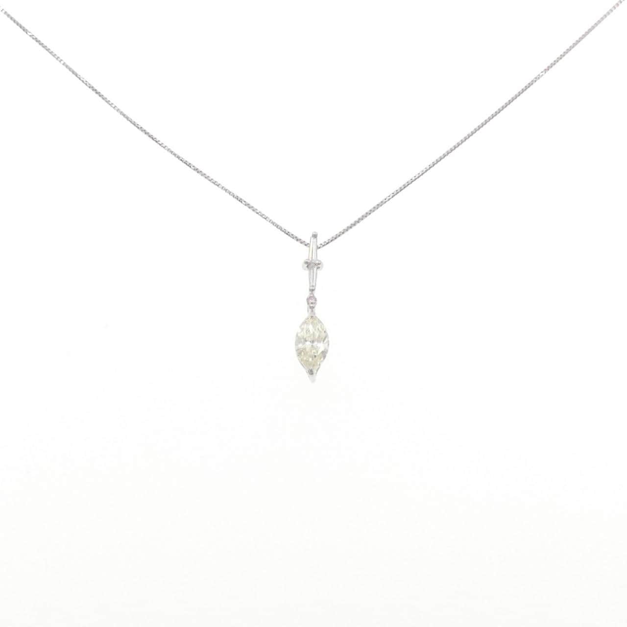 PT900/PT850 ダイヤモンド ネックレス 0.571CT