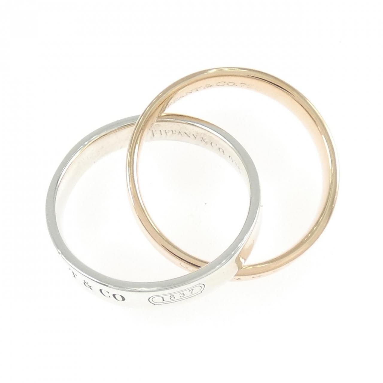ティファニー 1837 インターロッキング サークル リング