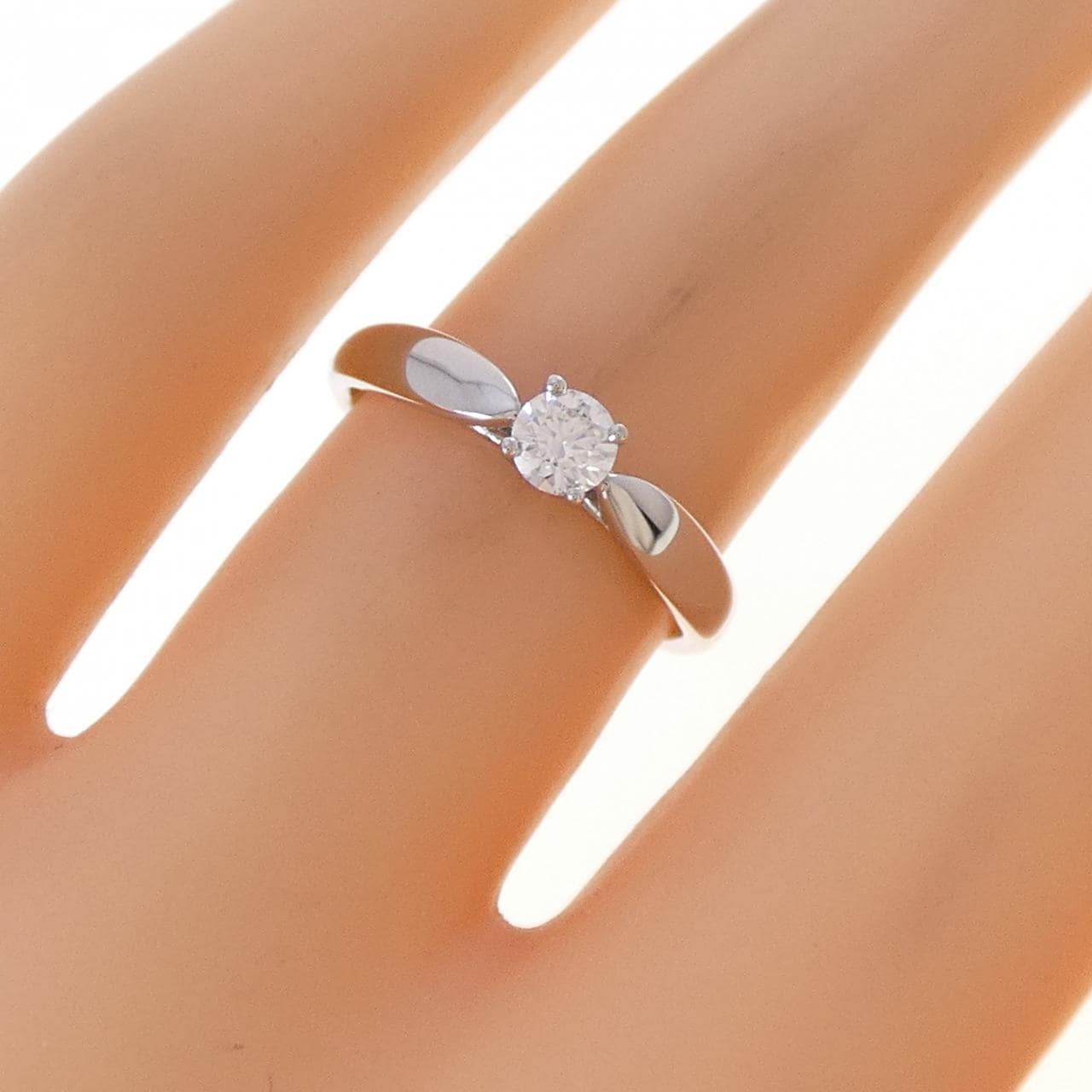 ティファニー ハーモニー リング 0.19CT