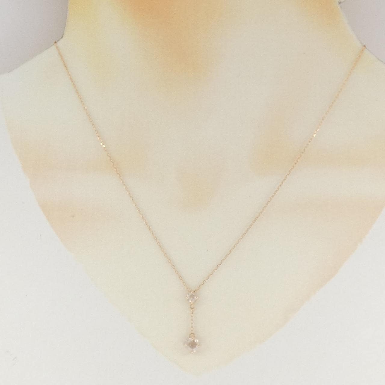 K10PG クオーツ ネックレス