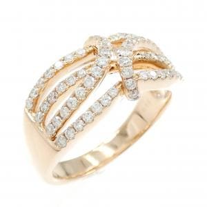 K18PG ダイヤモンド リング 0.50CT