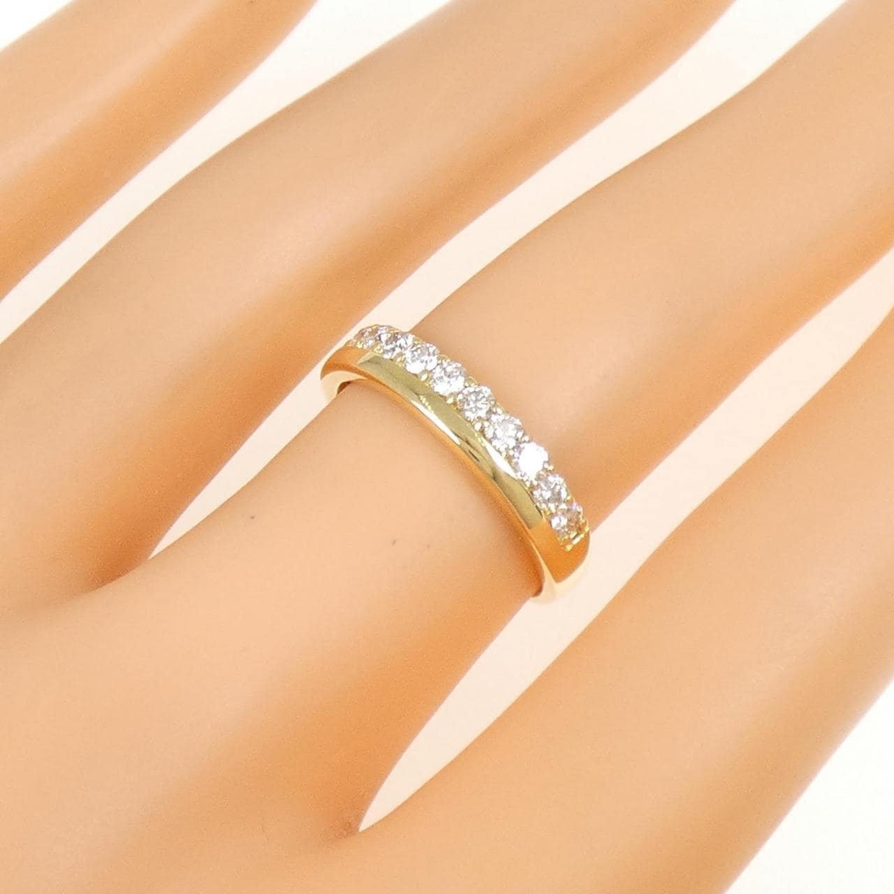 K18YG ダイヤモンド リング 0.40CT
