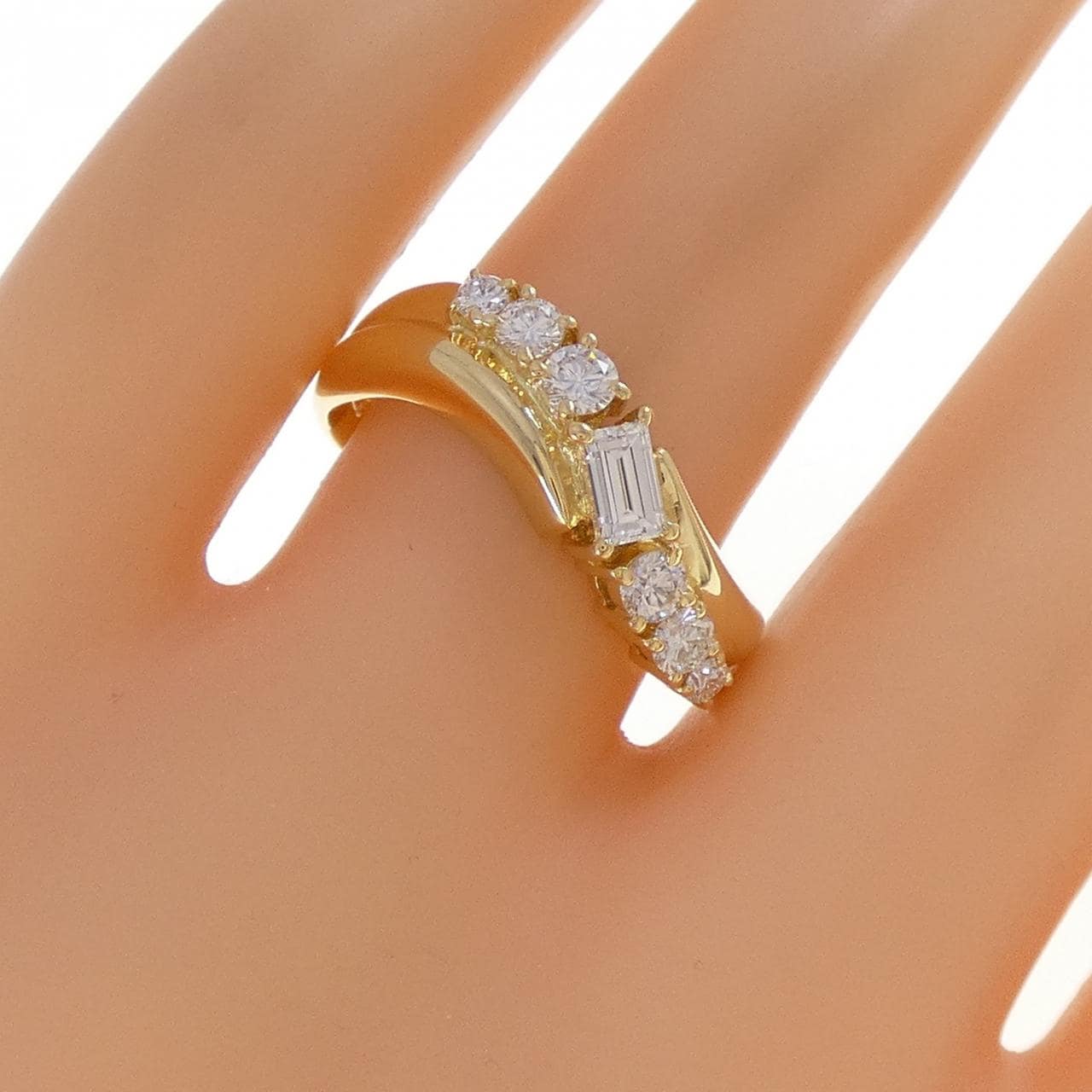 ミキモト ダイヤモンド リング 0.51CT