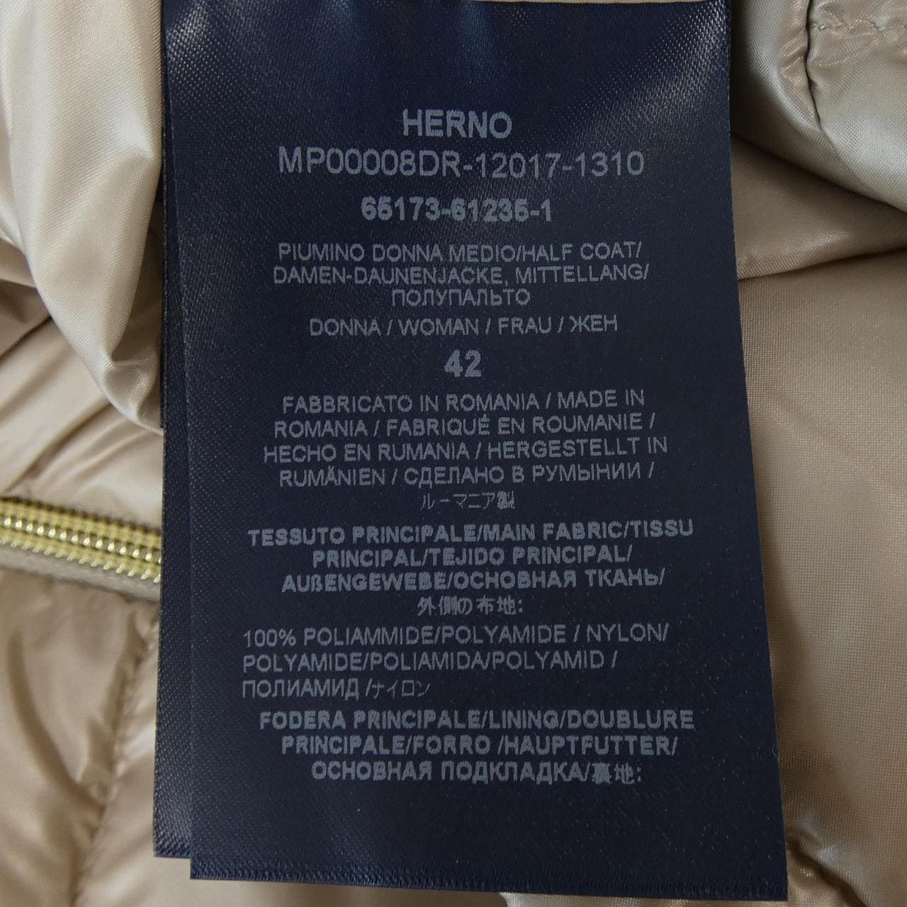 赫諾HernoMP00008DR棉衣