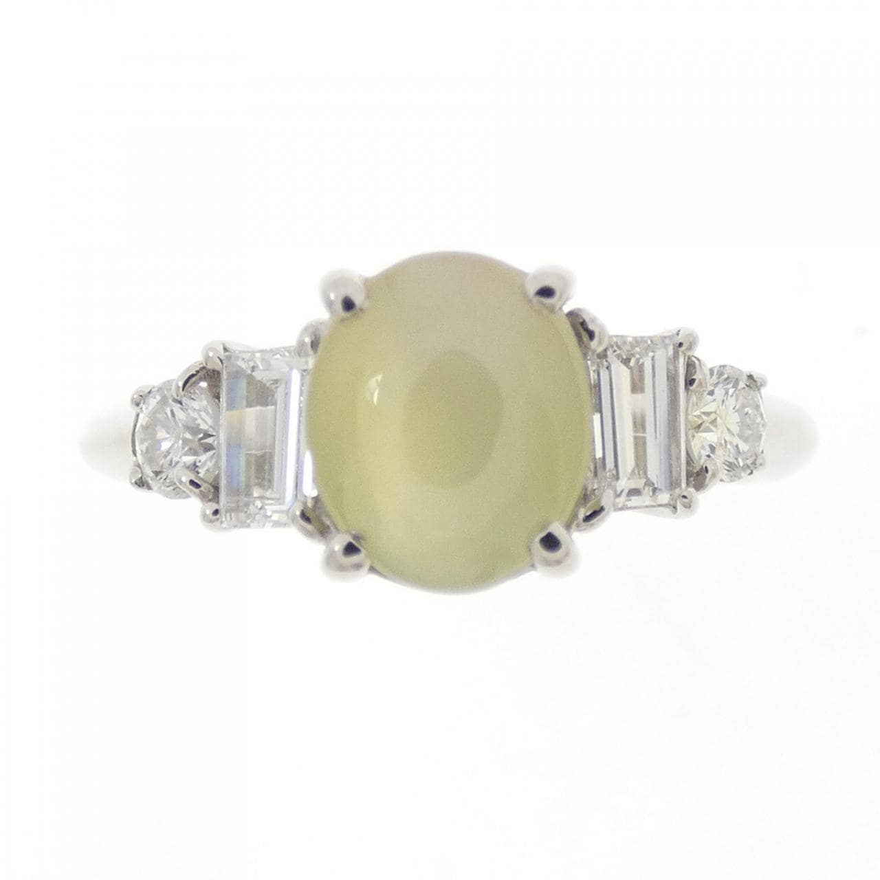 PT900 クリソベリルキャッツアイ リング 1.34CT
