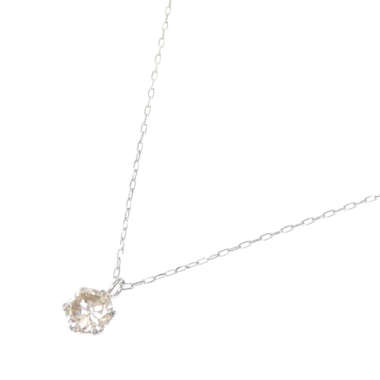 PT900/PT850 ダイヤモンド ネックレス 0.30CT