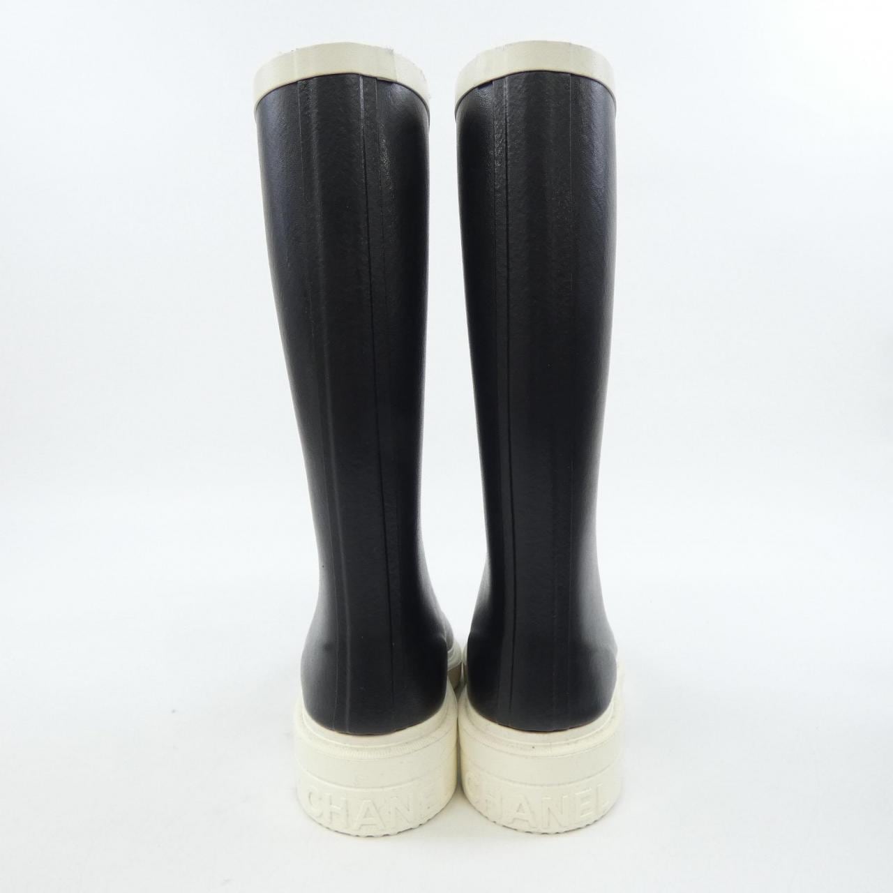 シャネル CHANEL ハイブーツ G39620X56326 ロングブーツ