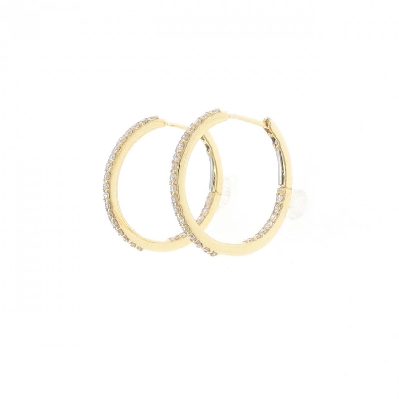 K18YG ダイヤモンド ピアス 0.50CT