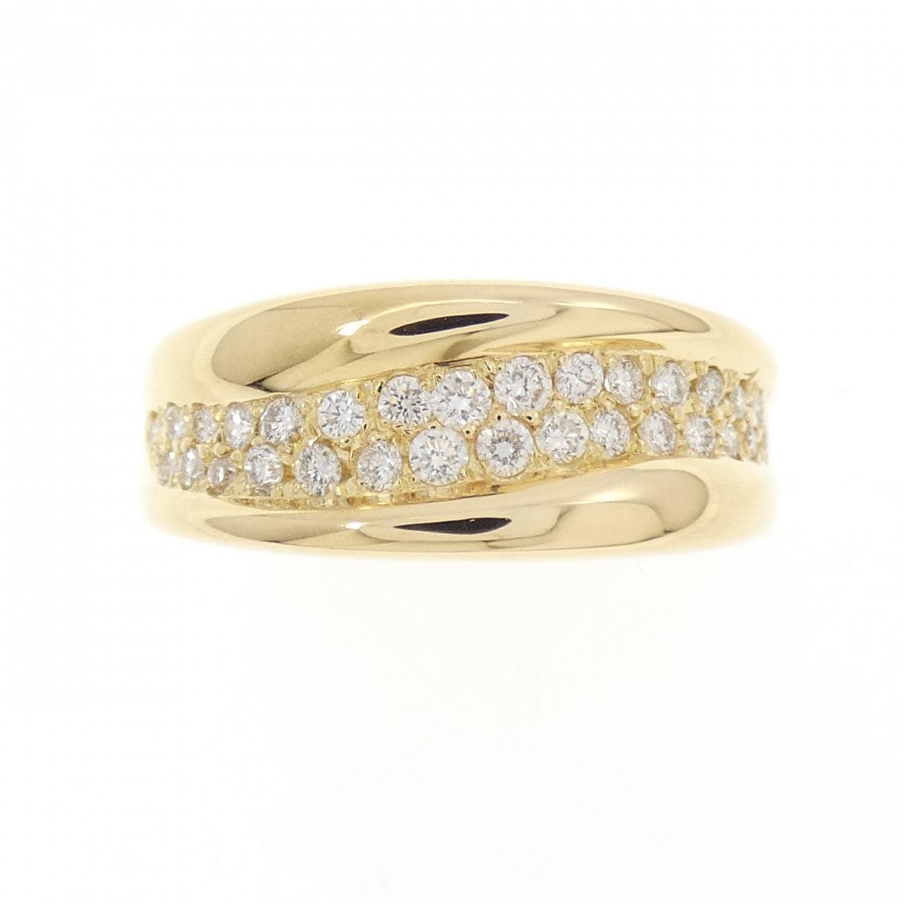 K18YG ダイヤモンド リング 0.40CT