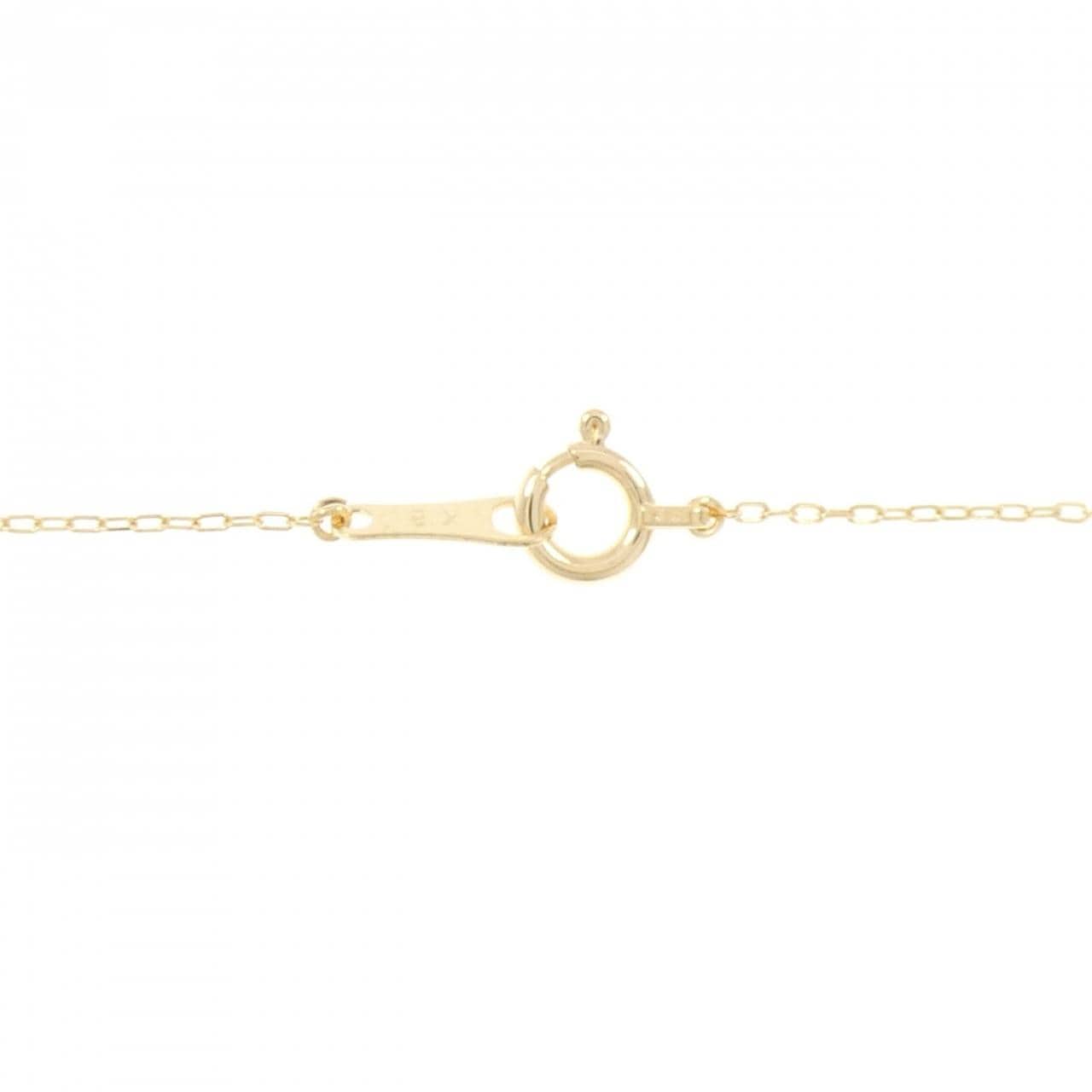K18YG ダイヤモンド ネックレス 0.15CT