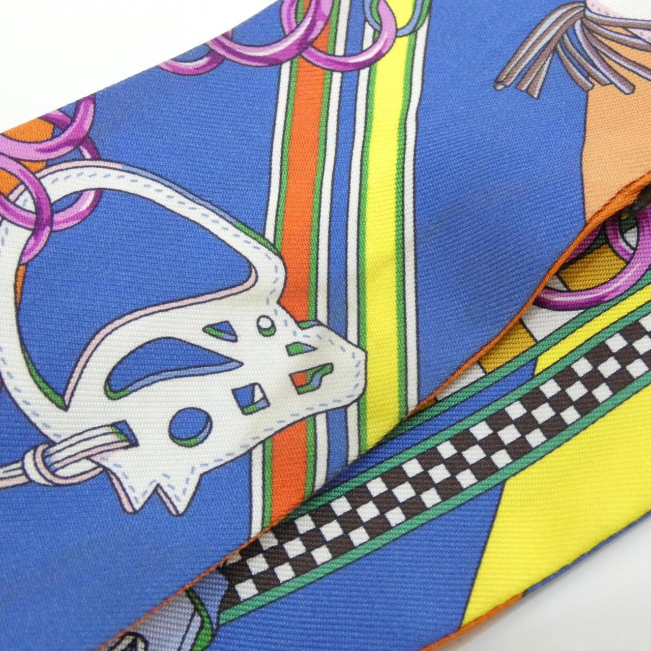 エルメス BRIDES ET GRIS GRIS ツイリー 062849S スカーフ