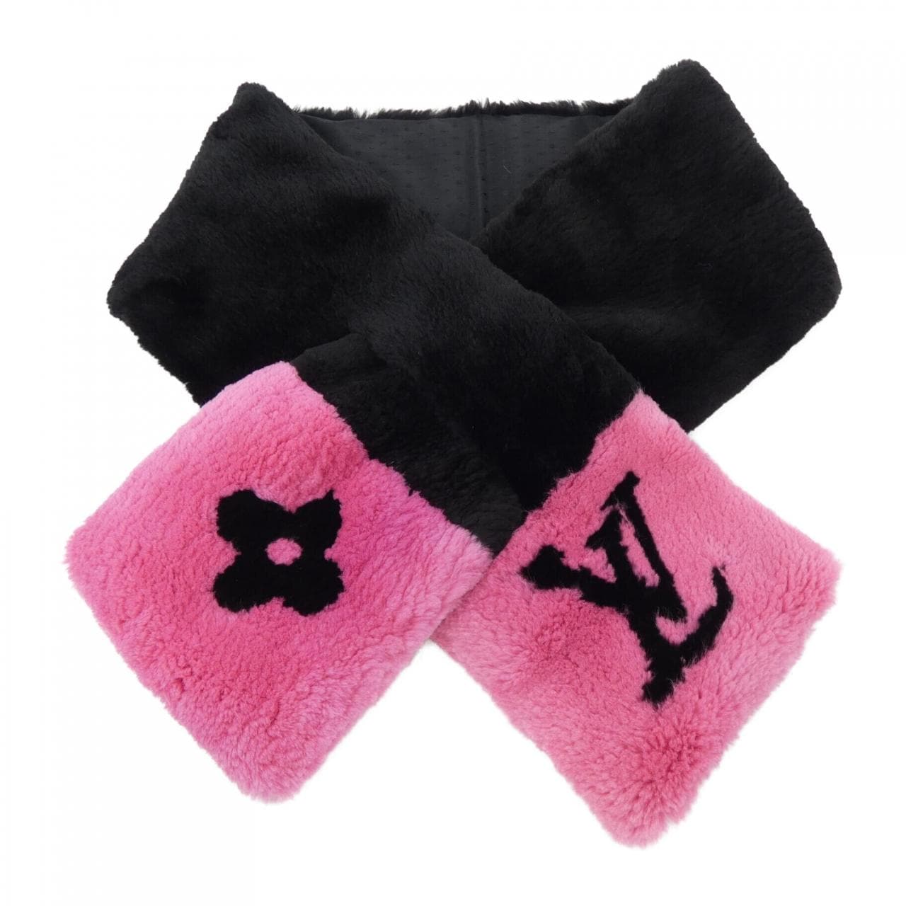 ルイヴィトン LOUIS VUITTON モノグラムフラワーエシャルプインザシティ M70872 MUFFLER