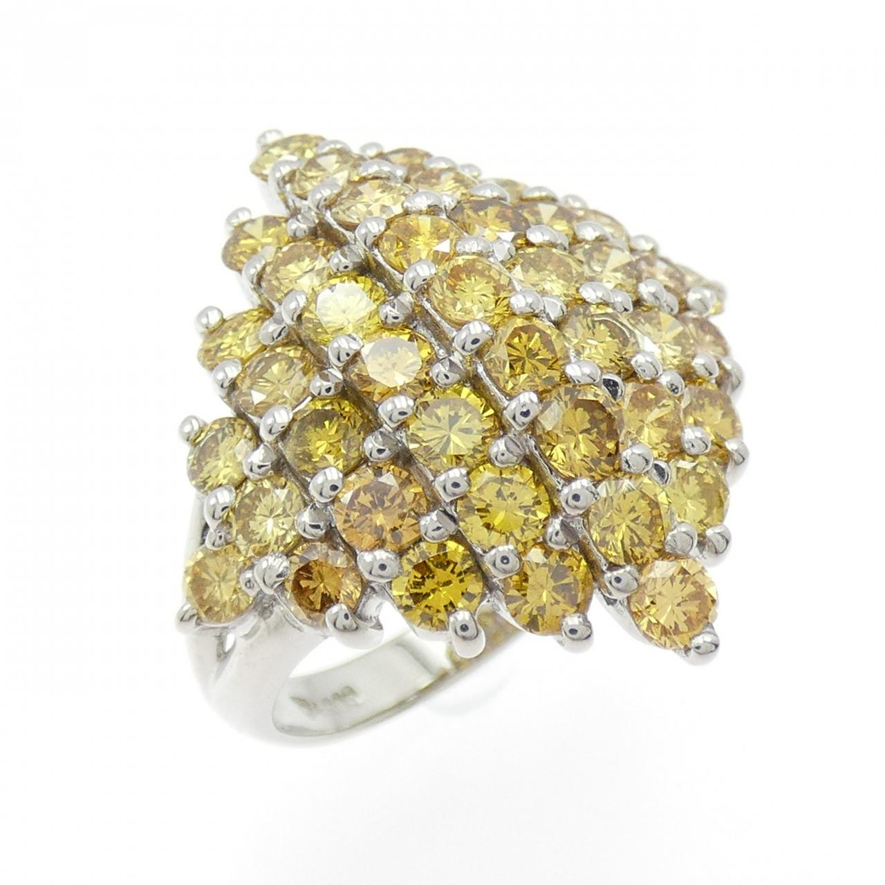 PT900 ダイヤモンド リング 2.73CT
