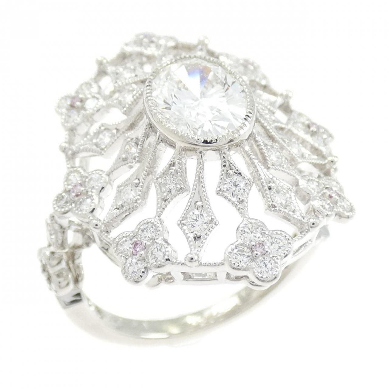 ミキモト ダイヤモンド リング 1.07CT