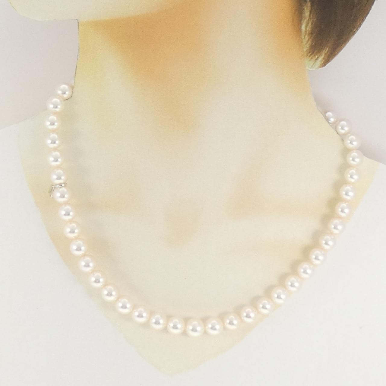 ミキモト アコヤパール ネックレス ピアス セット 7.5-8.5mm