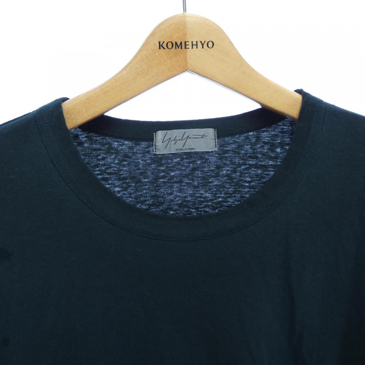 ヨウジヤマモトプールオム YOHJI YAMAMOTO POUR HOMME HD-T03-071 S／Sシャツ