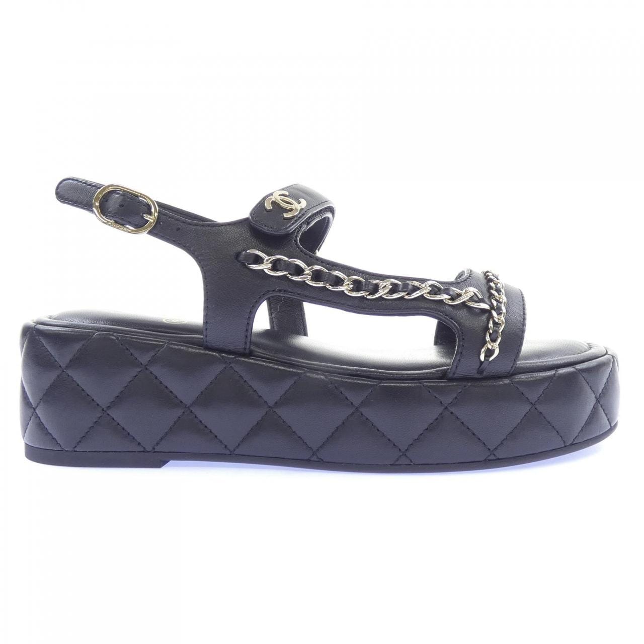 シャネル CHANEL マトラッセ G46300B19705 サンダル
