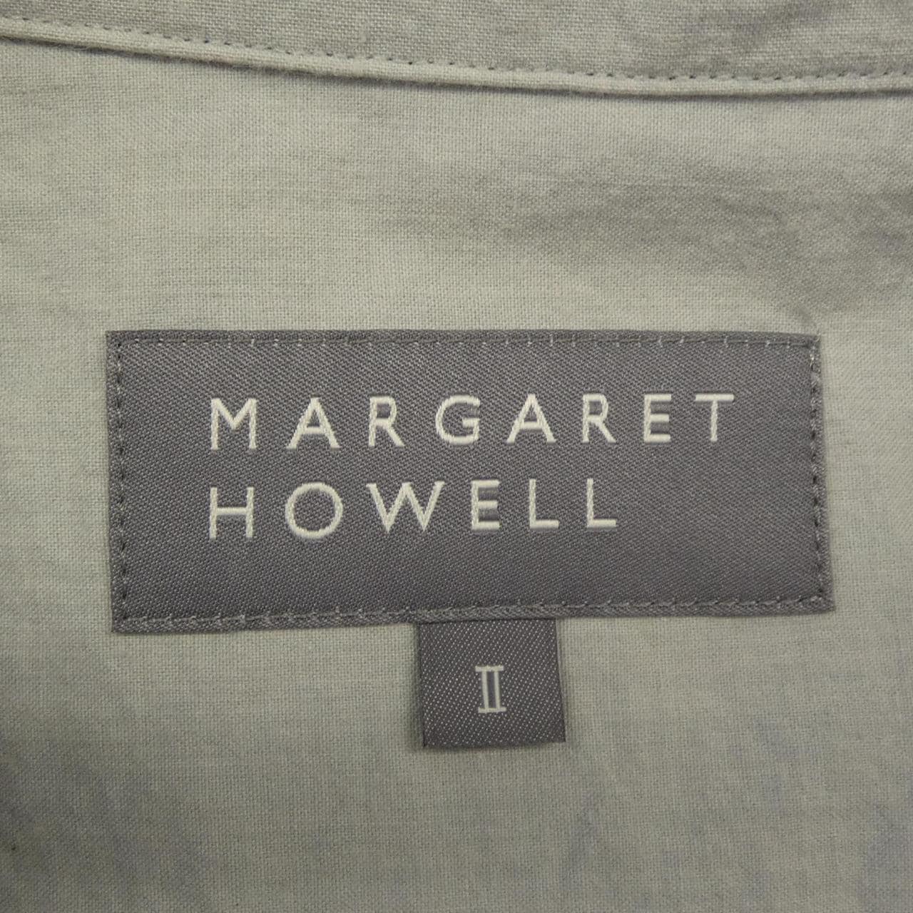 マーガレットハウエル Margaret Howell S／Sシャツ