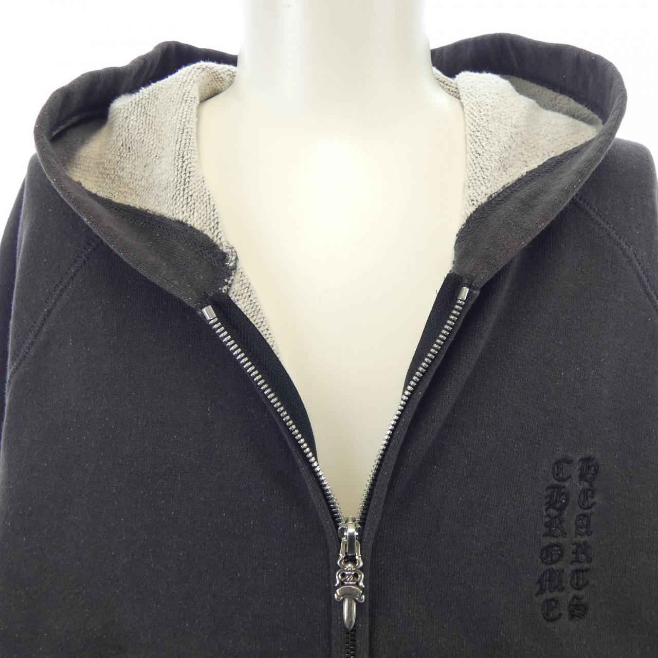 クロムハーツ CHROME HEARTS ヴァーティカルロゴ VERTICAL LOGO 2212-304-6317 パーカー