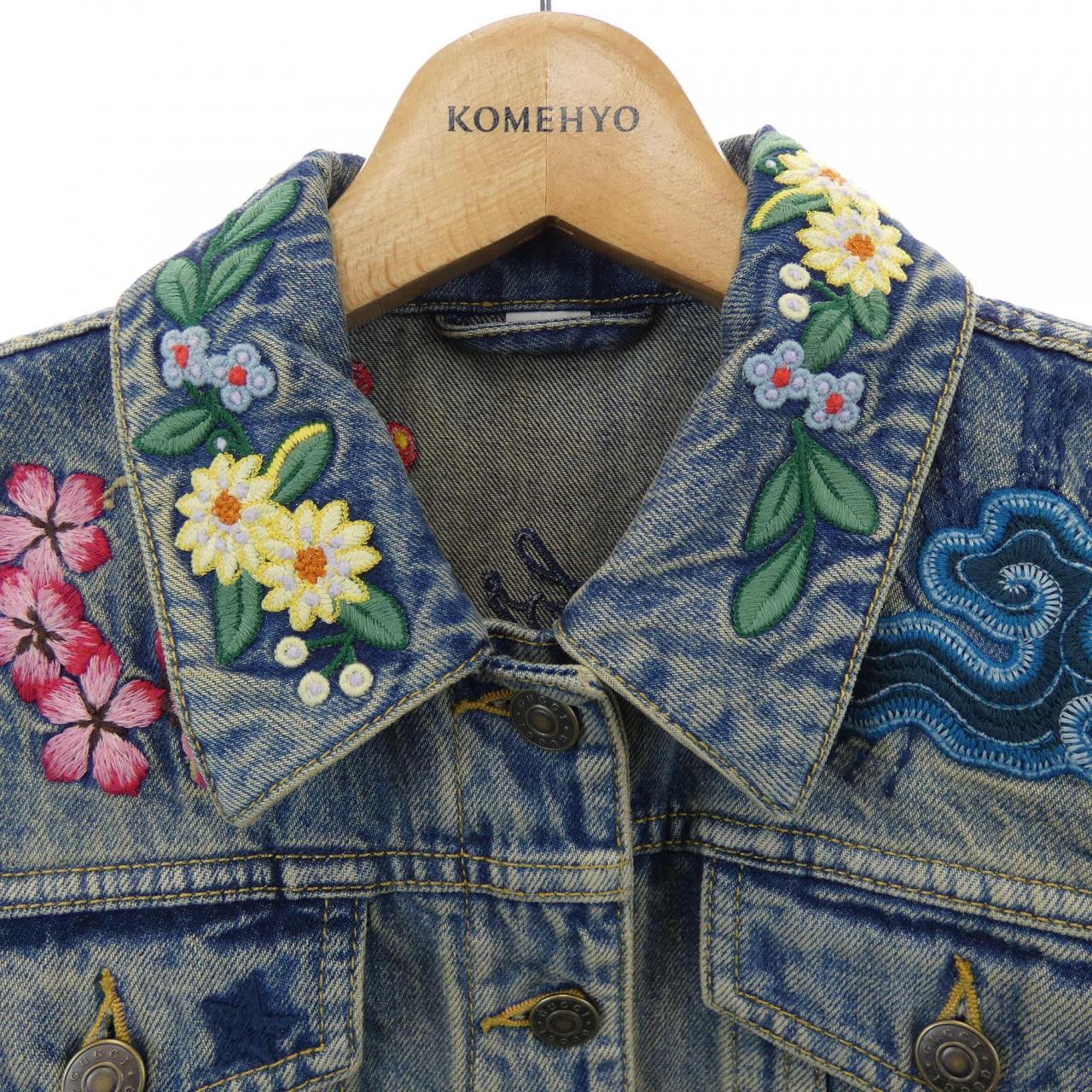 グッチ GUCCI 435847 XR645 デニムジャケット