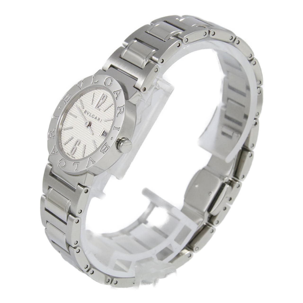 【新品未使用】腕時計 レディース ブルガリ ブルガリ ホワイトBB26WSSD