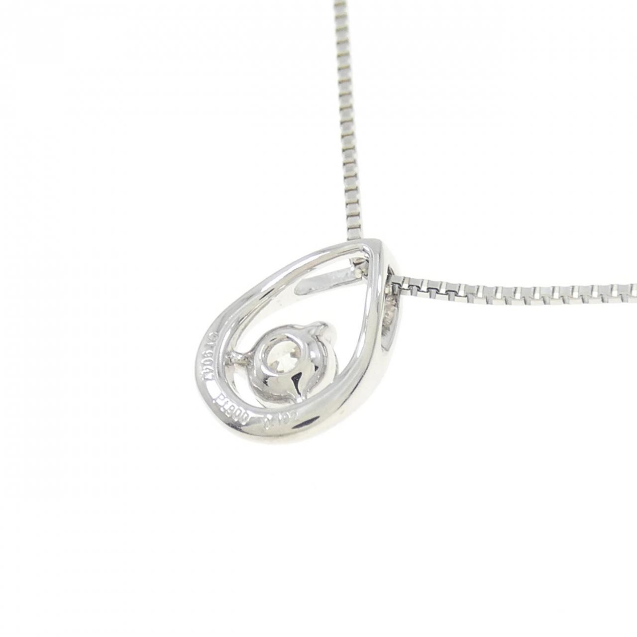 PT ダイヤモンド ネックレス 0.192CT