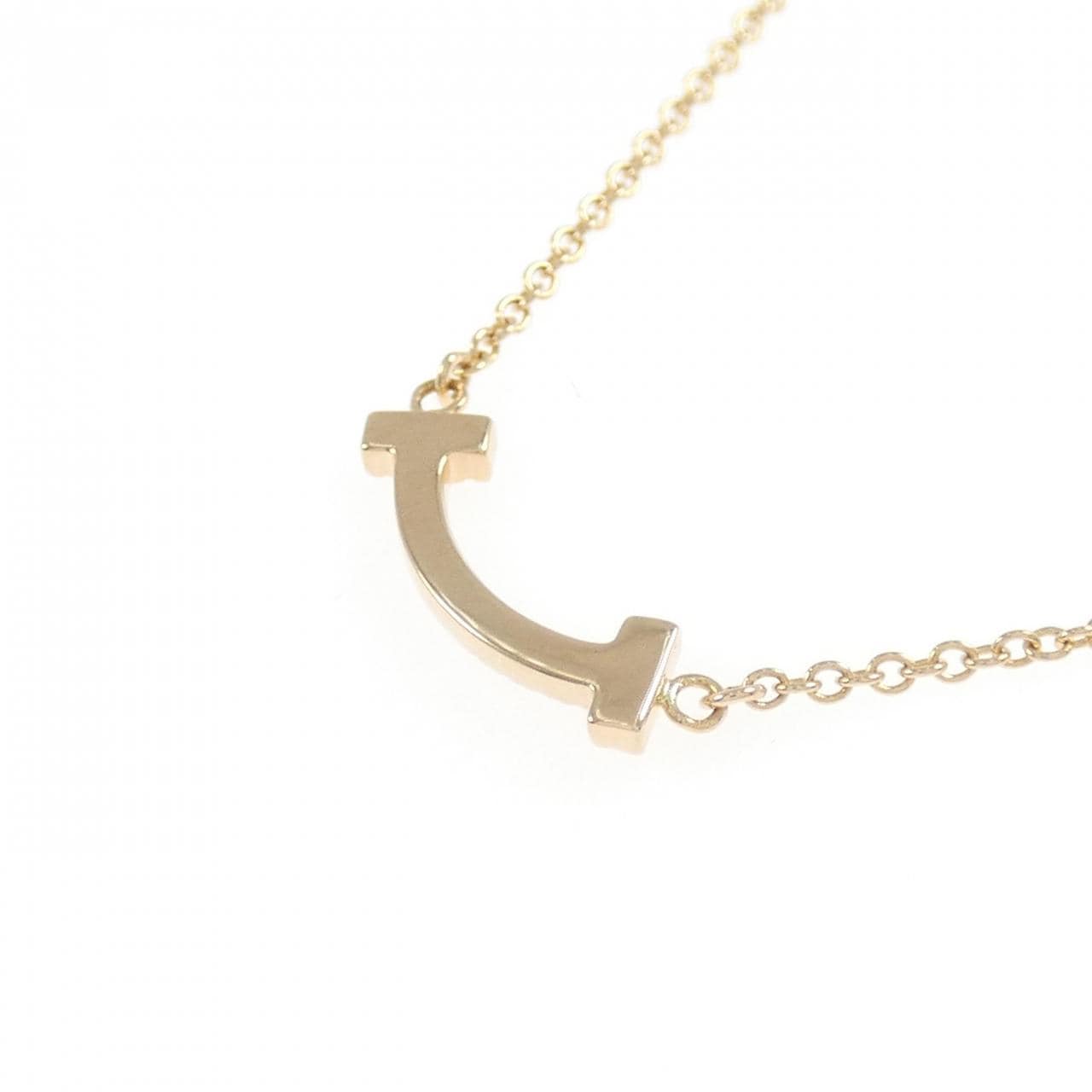 ティファニー Tスマイル ミニ ネックレス