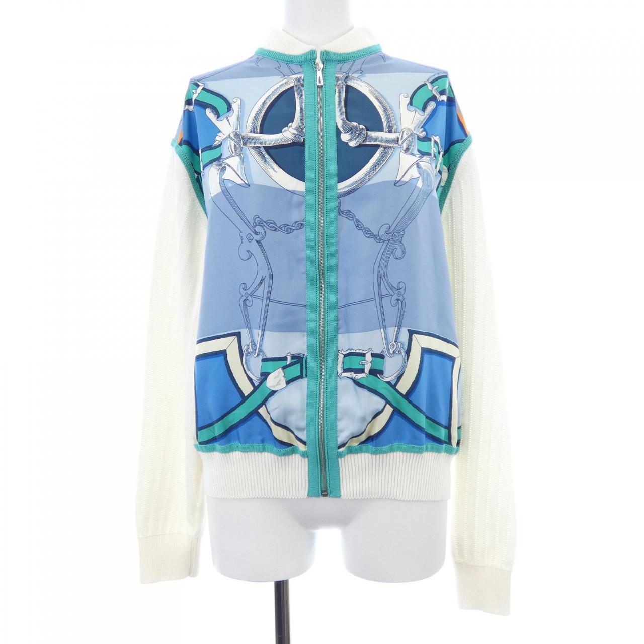 エルメス HERMES L'INSTRUCTION DU ROY ZOOM *16-7766 ツイルレーヌ カーディガン