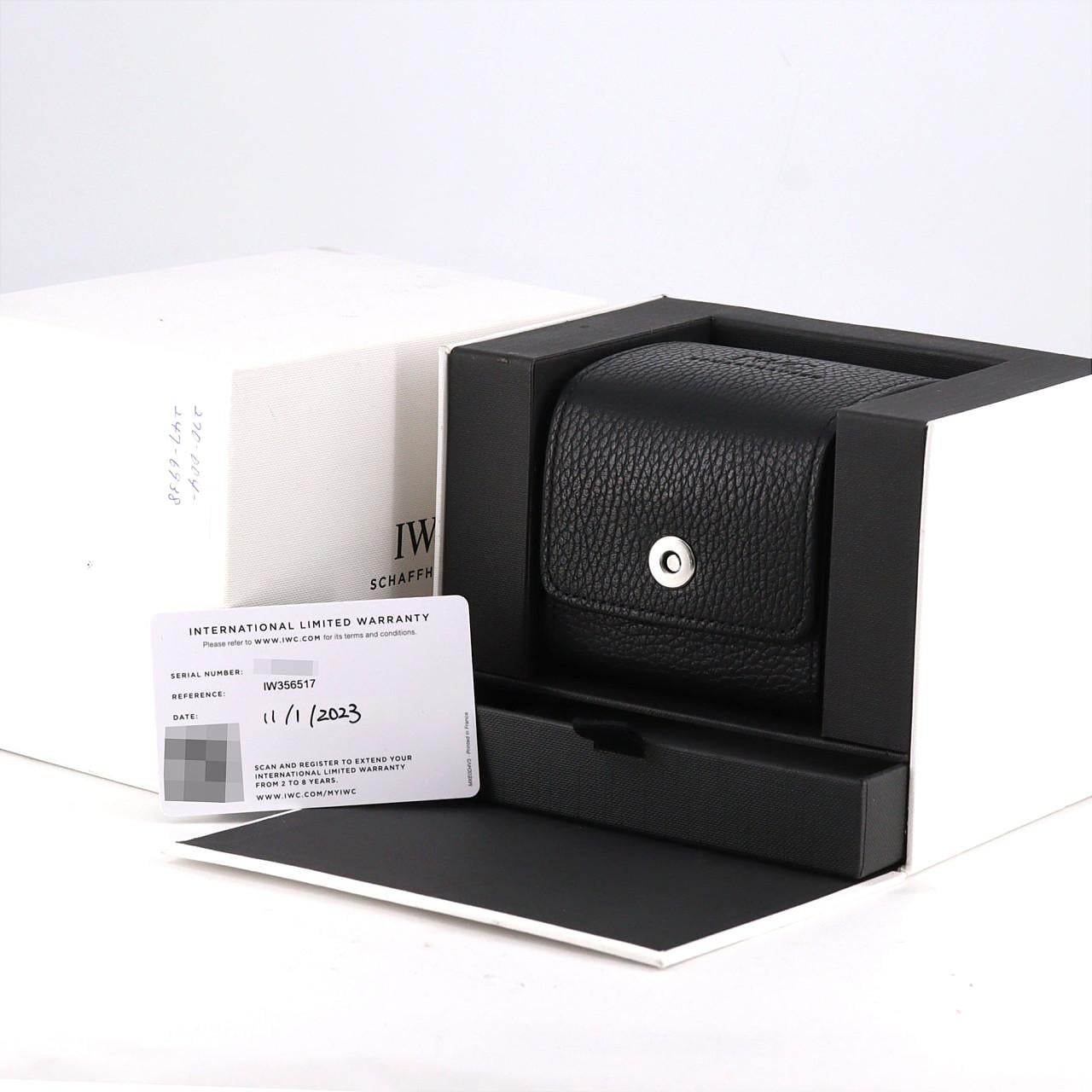 IWC ポートフィノ IW356517 SS 自動巻